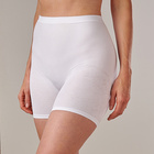 Short modelant sans coutures, blanc