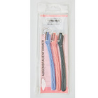 Lot de 3 rasoirs à sourcils Titania