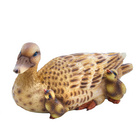Figurine décorative : canard avec caneton