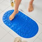 Tapis de bain à surface magnétique
