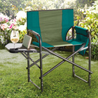 Chaise type régie avec tablette et sacoche