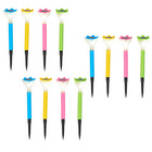 Piquets solaires “Fleurs” – lot de 6