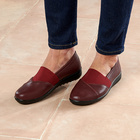 Chaussures confort "Maggie", bordeaux