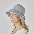 Chapeau d'été "Nele" avec protection UV bleu clair
