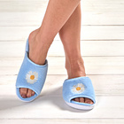 Chaussons "Margret", bleu clair