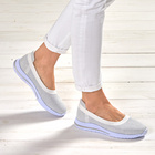 Ballerines "Sporty", blanc