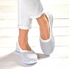 Ballerines "Sporty", blanc