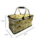 Panier pique-nique isotherme pliable