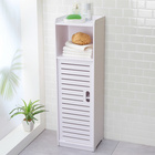 Armoire de salle de bain avec porte blanche