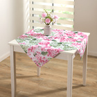 Nappe centrale "Fleurs" 75 x 75 cm
