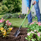 Pelle de jardin avec manche télescopique