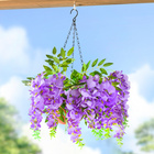 Branches de glycine, lot de 3