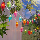 Guirlande lumineuse solaire "bâtonnets glacés"