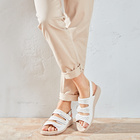 Sandales "Andrea", crème