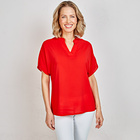 Blouse "Sabine" Amélie di Santi, orange