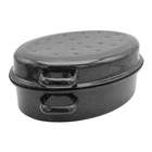 Rôtissoire d'oie ovale 10,5 l Ø42 cm émaillée KARL KRÜGER