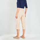 Pantalon 7/8 "Tilda", crème