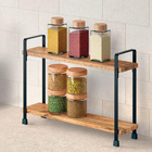 Etagère à épices "York Lava" 2 étages METALTEX