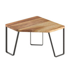 Étagère d'angle "York Lava" 1 étage METALTEX