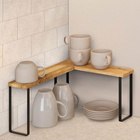 Etagères à épices "York Lava" 1 étage Lot de 2 METALTEX