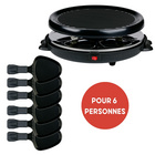 Gril à raclette rond pour 6 personnes ALPINA