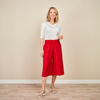 Jupe-culotte estivale "Caro", rouge