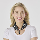 Foulard magnétique "pois"