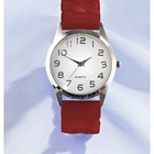 Montre-bracelet stretch rouge