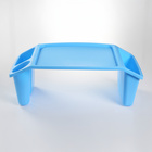 Plateau de lit bleu