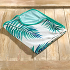 Couverture rafraîchissante Design de feuilles