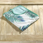 Couverture rafraîchissante Design de feuilles
