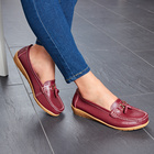 Mocassins "Elenor", bordeaux