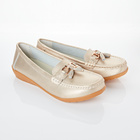 Mocassins "Elenor", coloris or