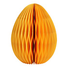 Décoration de Pâques Oeuf de Pâques structure alvéolaire jaune