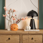 Vase en forme de fleur en céramique Abricot