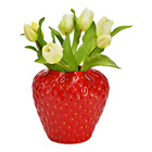 Vase Fraise en céramique grand