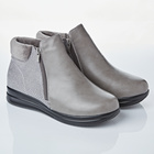 Bottines "Olga", gris