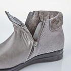 Bottines "Olga", gris