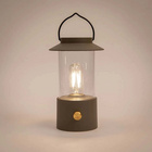 Lanterne LED Design B taupe mate