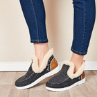 Mocassins confort "Mone", gris