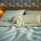 Peluche "Dino" vert menthe