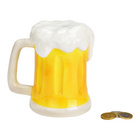 Tirelire "Chope de bière" en céramique
