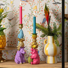 Bougeoir Pyramide de rhinocéros, singe & ananas