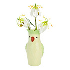 Vase "Perroquet" vert clair