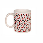 Tasse avec petit cœur & ourson en peluche dans une boîte cadeau