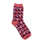 Lot de 3 chaussettes pour femmes "Coeurs" en boîte cadeau