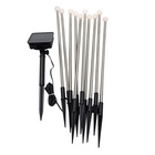 Lot de 10 boules lumineuses solaires à brancher