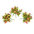 Lot de 3 branches décoratives d’automne artificielles