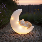 Chat solaire sur la lune