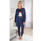 Le pull long "Pingouin", bleu foncé